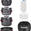 Kit utensilios cocina antiadherente aluminio anodizado