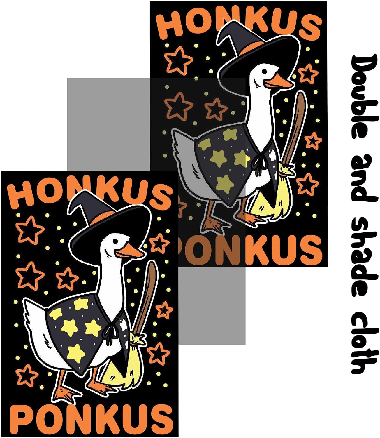 Banderas Halloween Honkus Ponkus 12x18pulg doble cara