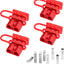 Kit enchufe batería 12-36 V 50 A para auto ATV 4unid rojo