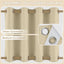 2 Cortinas impermeables exteriores con cremallera
