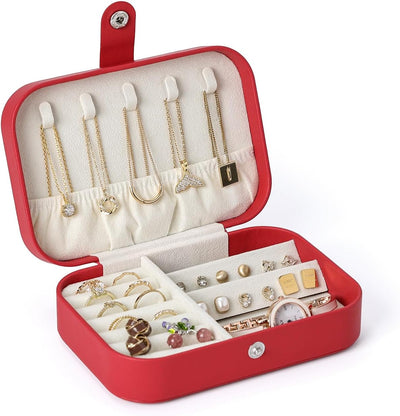 Caja joyas portátil para mujer y niña