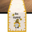 Camino mesa acuarela abeja decoración hogar 13x70pulg