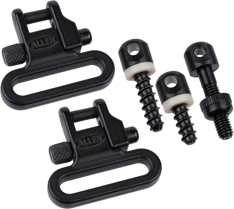 Set giratorio perno para eslingas 1" negro
