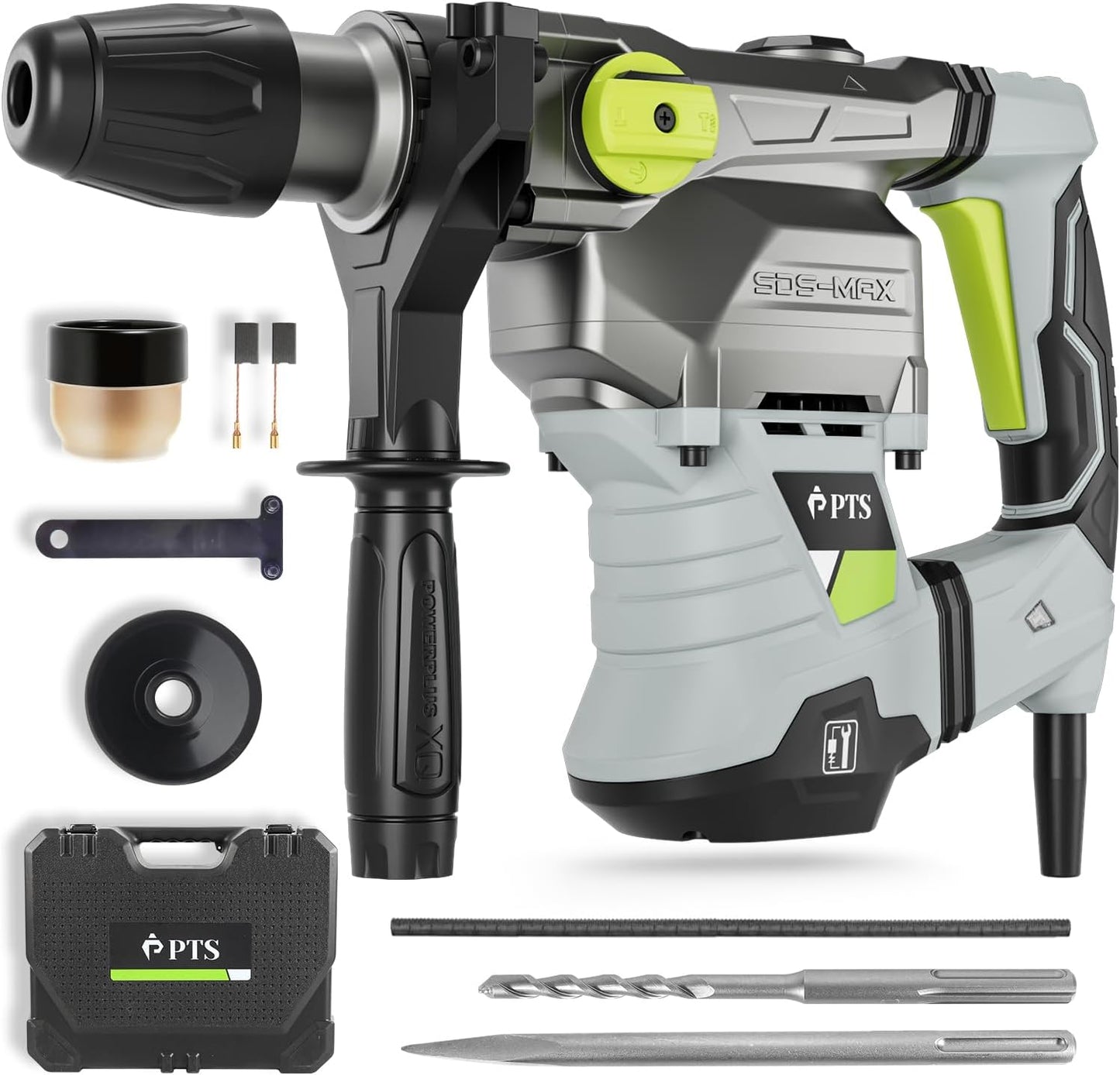 Martillo SDS-Max 1-9/16 pulg 13.5A 3 funciones control