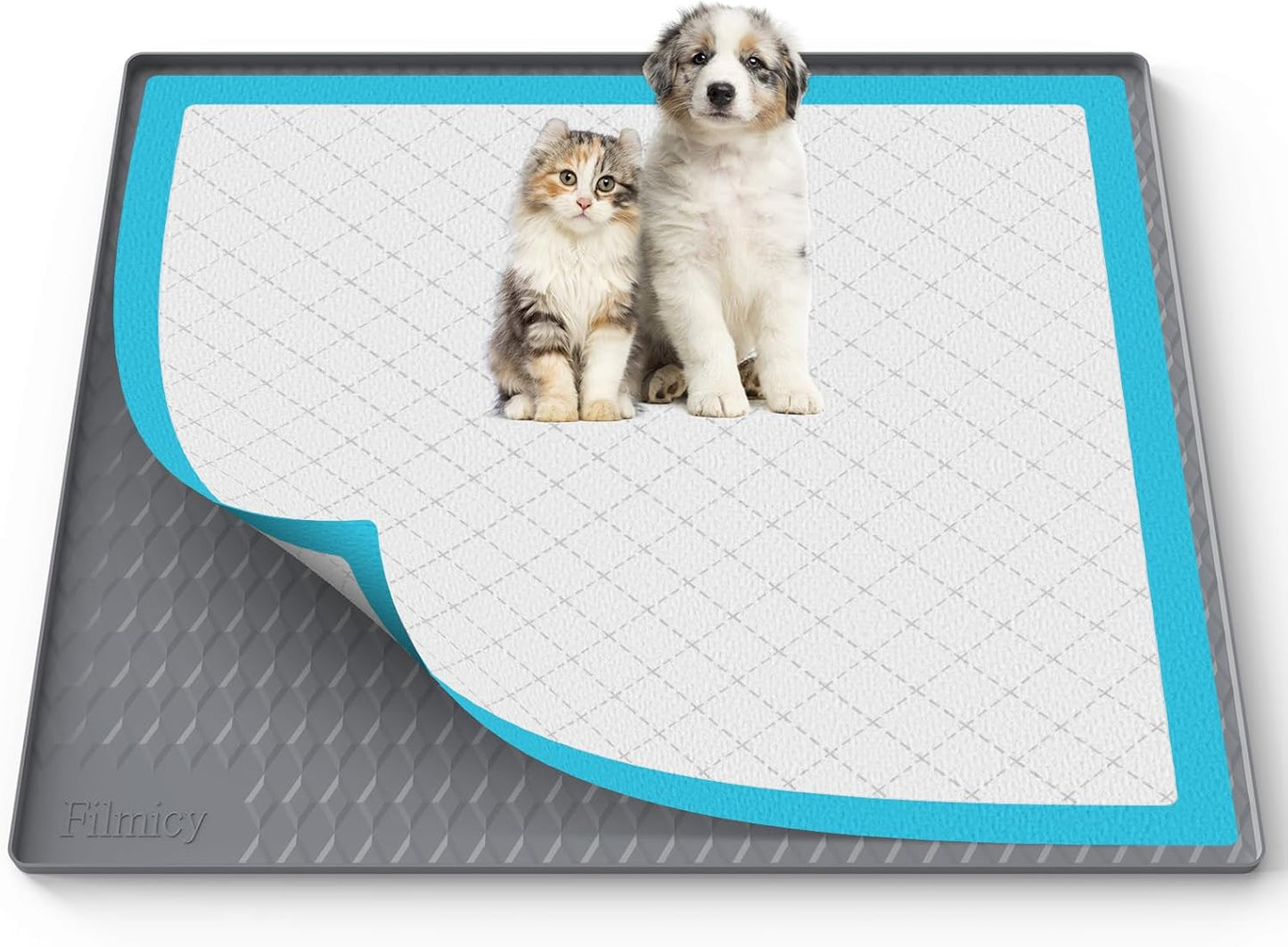 Soporte silicona almohadillas orina perro 34x28pulg