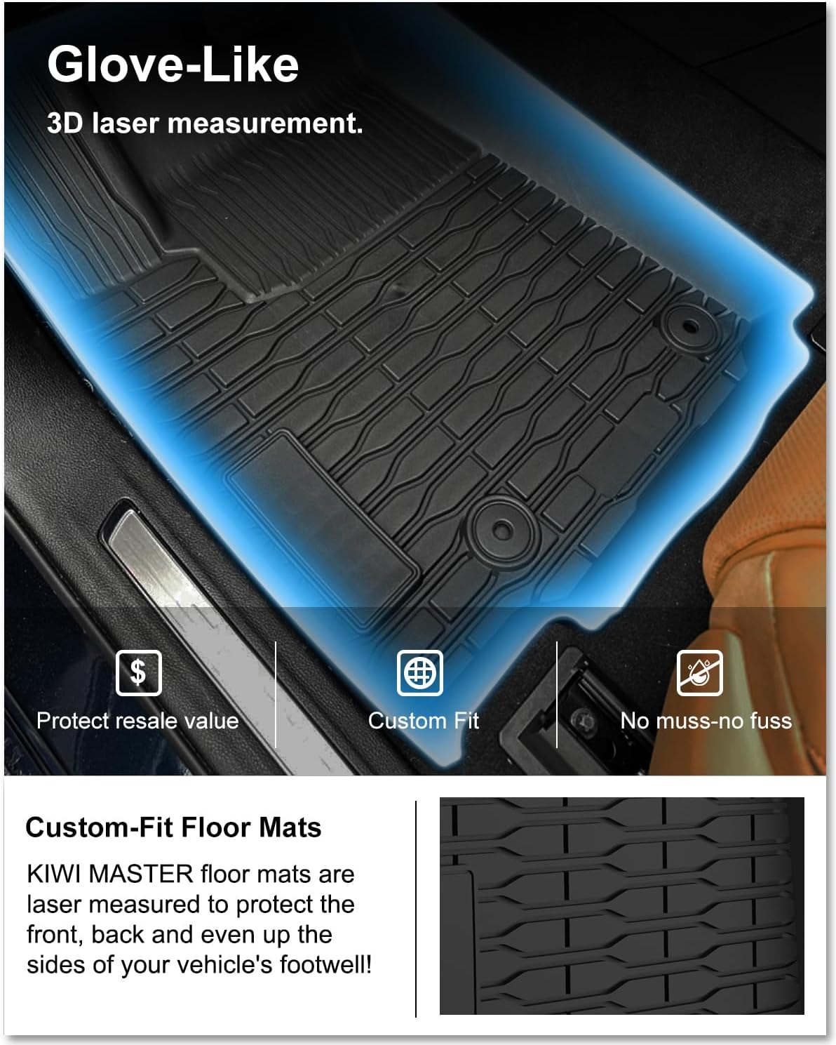 Alfombrillas Jeep Grand Cherokee 2022-26 4xe TPE Negro