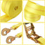 4 Correas Amarre Auto 2pulg Ganchos Resistentes 11000lbs
