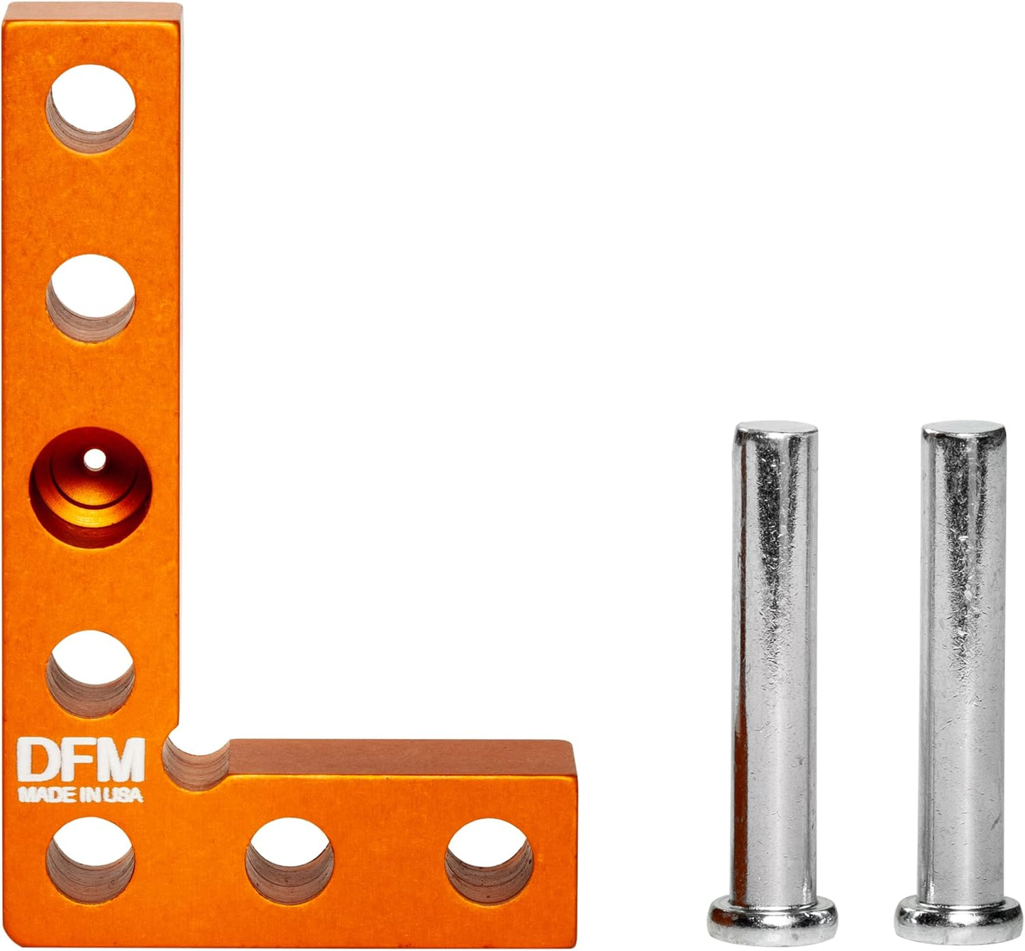 Escuadra mini con orificio central 11/32 carpintería