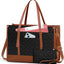 Bolsa laptop vegan cuero 15.6pulg acolchada tipo tote