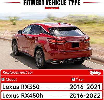 Set Escobillas Limpiaparabrisas Lexus RX350 RX450h 26/20/16