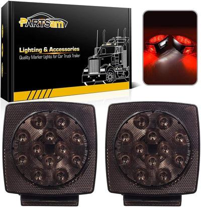 Luces LED sumergibles 12V para remolque señal giro rojo