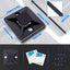 100 Bridas 4/5pulg Soportes Autoadhesivos para Cables Negros