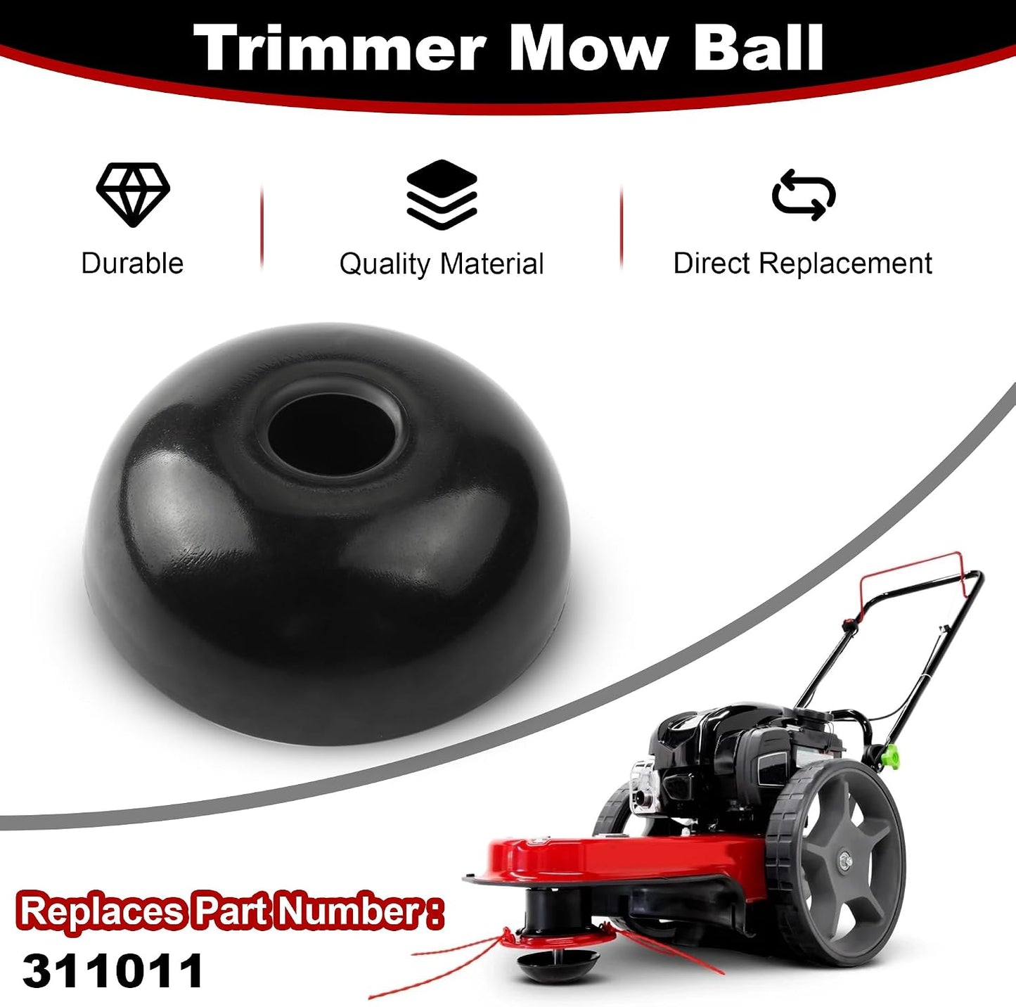 Cortadora hierba con cabeza Mow Ball