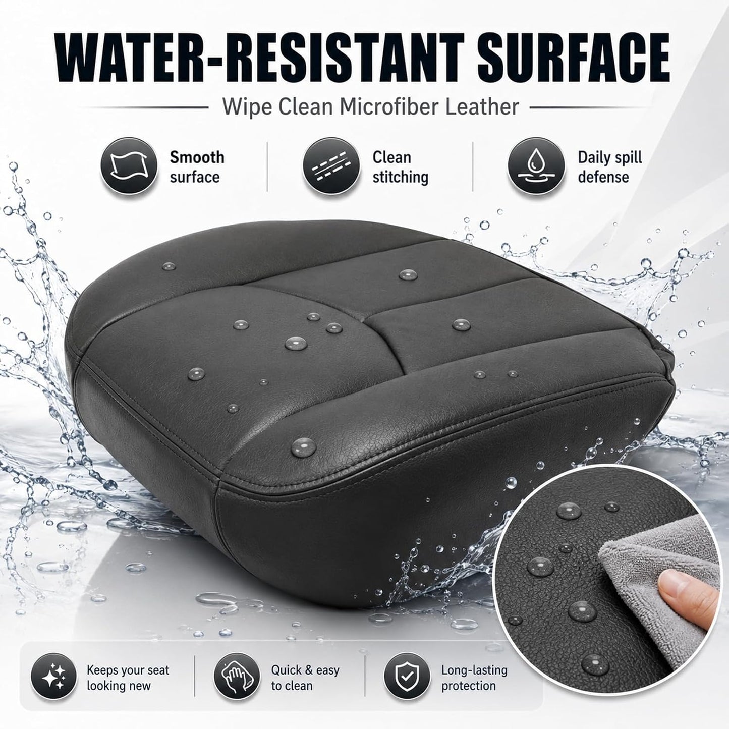 Funda asiento cojín espuma microfibra Chevy Silverado Tahoe