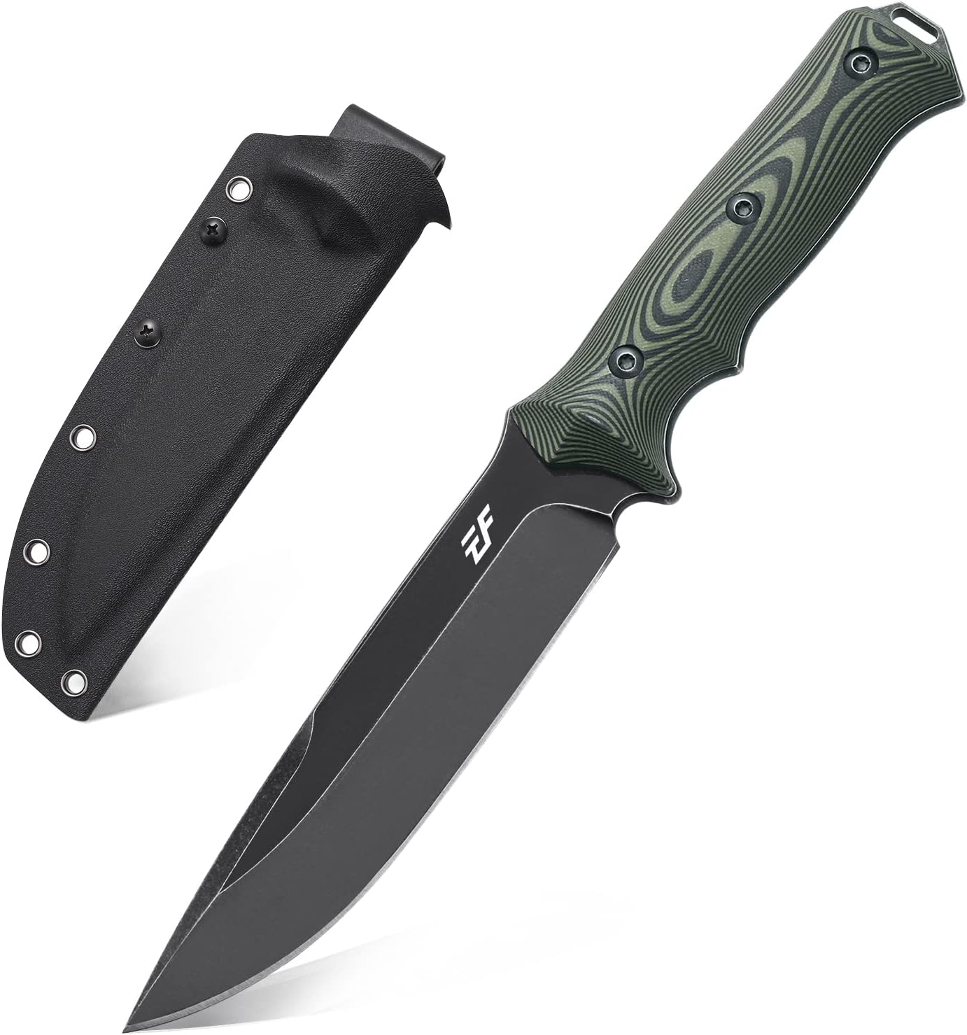 Cuchillo fijo hoja DC53 mango G10 dos tonos EDC