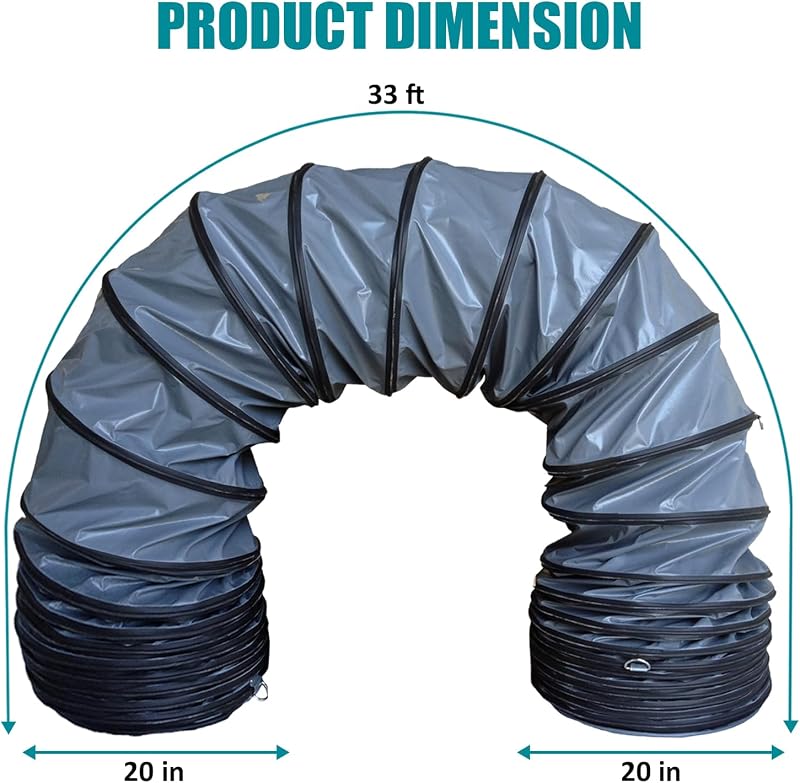 Manguera PVC flexible 33ft para ventilador escape -20