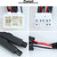 Ecualizador luces direccionales enchufable motocicleta