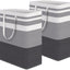 2 Cestas Lavandería Impermeable Plegable Asas Extendidas