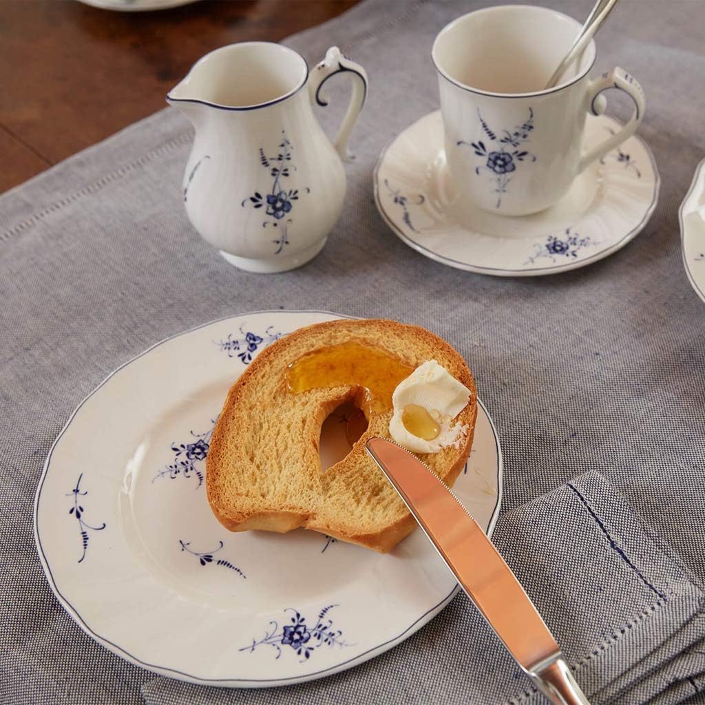 Taza porcelana Villeroy & Boch 10oz color blanco y azul