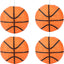 4 Faroles Colgantes Baloncesto 8pulg Decoración Cumpleaños