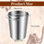 Taza dosificadora acero inox comp 2.283in