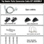 Kit patio para transportador de juguetes con cable