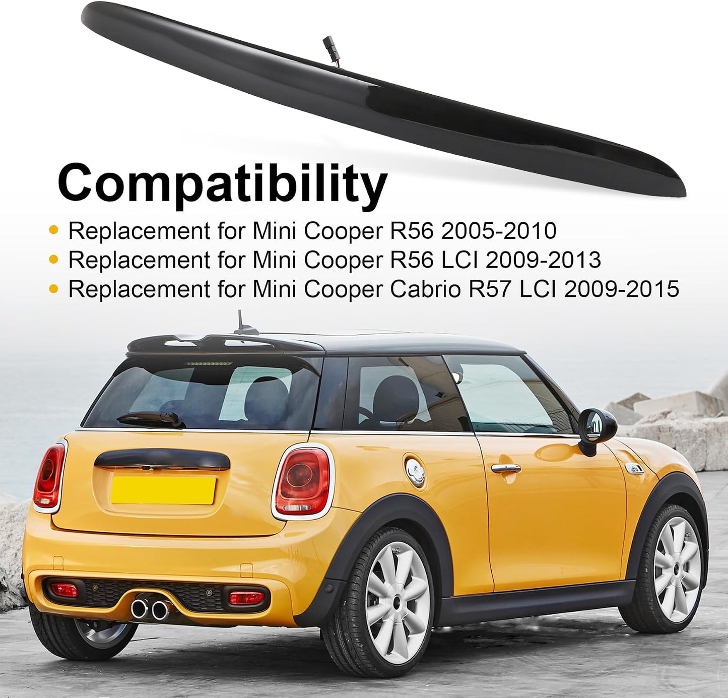 Manija maletero BMW Mini R56 R57 2005-15 con repuesto
