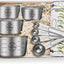 Juego tazas y cucharas medidoras para regalo casa