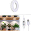 Luz cultivo techo 48 LED espectro completo con temporizador