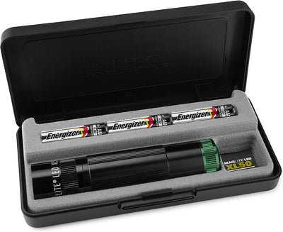 Linterna XL50 Spectrum AAA cuerpo negro luz LED verde