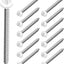 12 Pzas Tornillos Chapa Hexagonal Blanca Autoperforantes Canalón