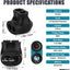 Conector empalme doble aluminio a cobre 5/32pulg 5pzas