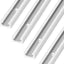 Pista en T aluminio 48pulg set 4 con tornillos carpintería