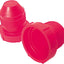 Tapón plástico rojo rosca 3/8-24 pack 20