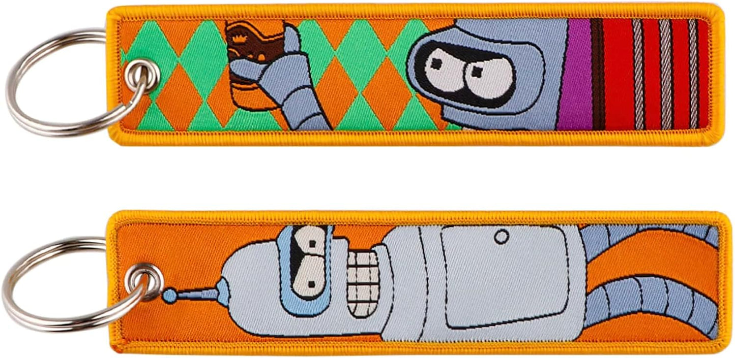 Llavero Anillo Futurama Bender Robot