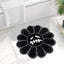 Alfombra baño calavera gótica Halloween microfibra suave