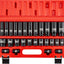 Set 35 Pzas Llaves Impacto 1/2pulg Acero CR-MO