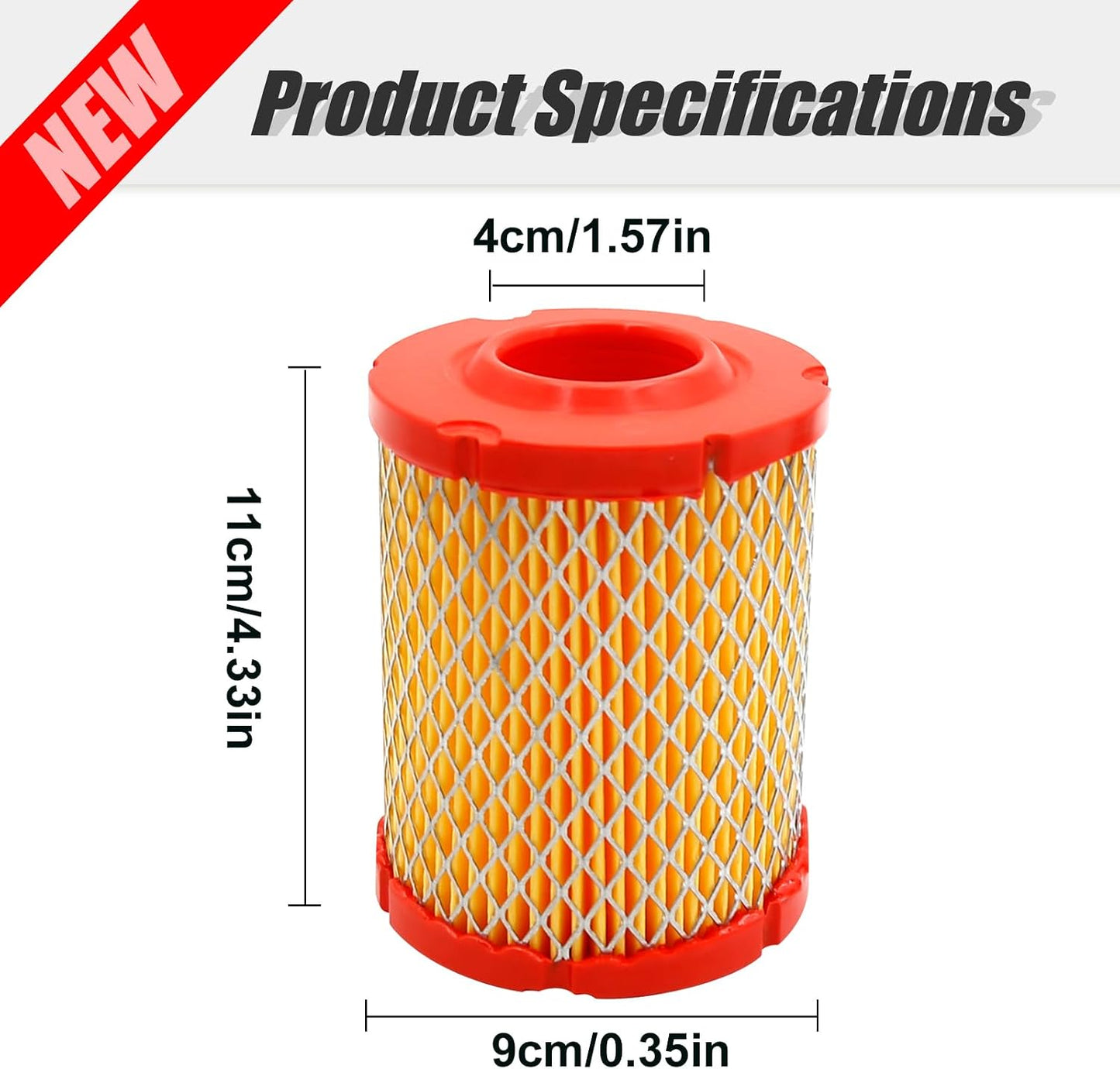 Repuesto filtro aire motor 547cc PowerMore 737-05066
