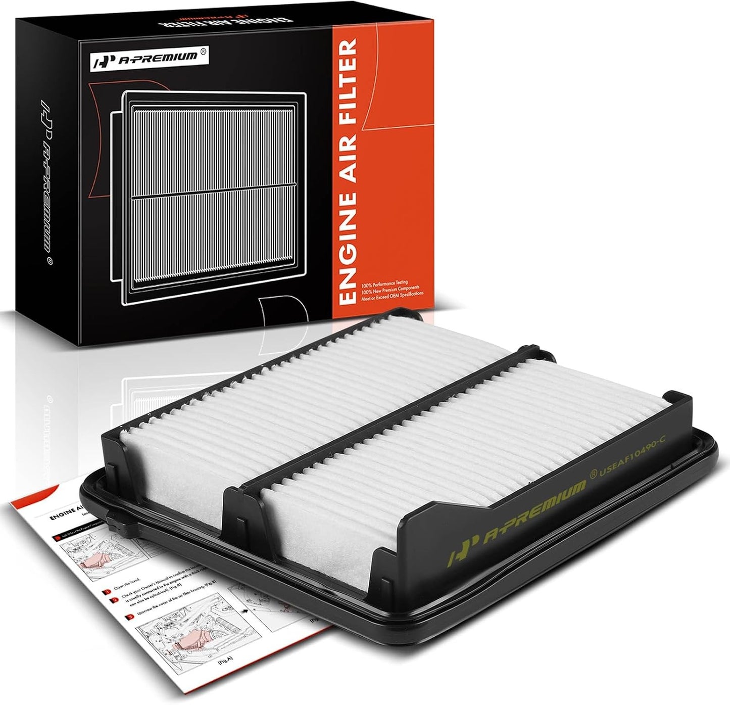 Filtro aire motor comp. Honda Civic 1.3L 17220RMX000