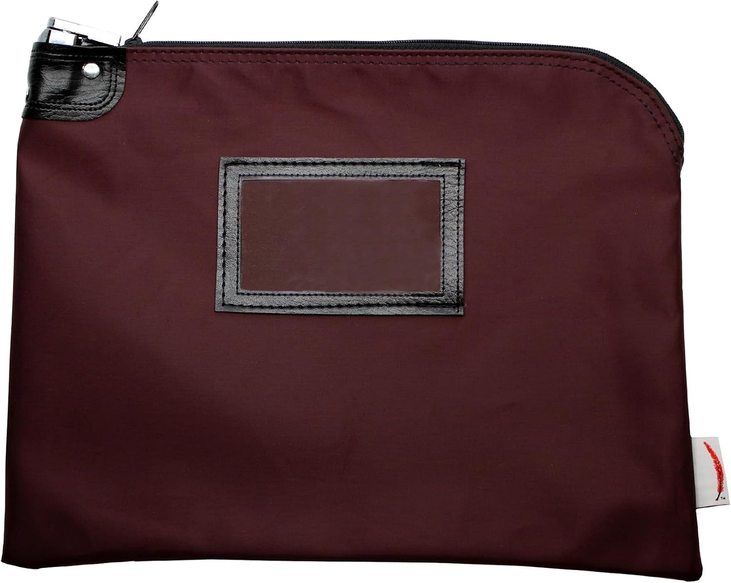 Bolsa seguridad documentos con cerradura llave 11x15pulg