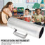 Guiro de acero inox con raspador percusión