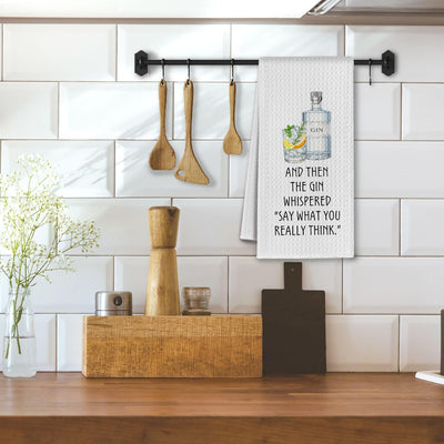 Toalla cocina bar 16x24pulg decorativa para cóctel