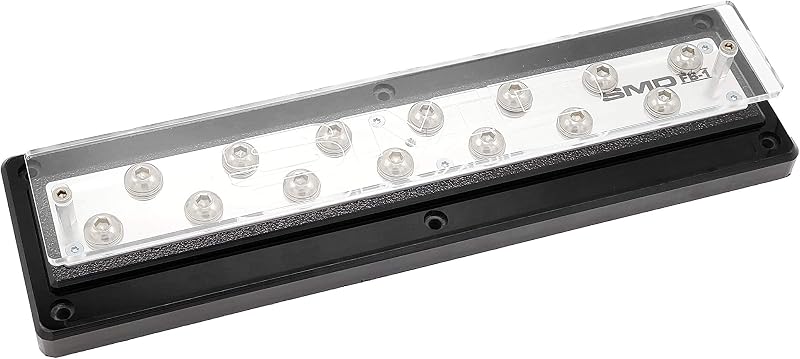 Bloque distribución potencia 12v 12 posiciones