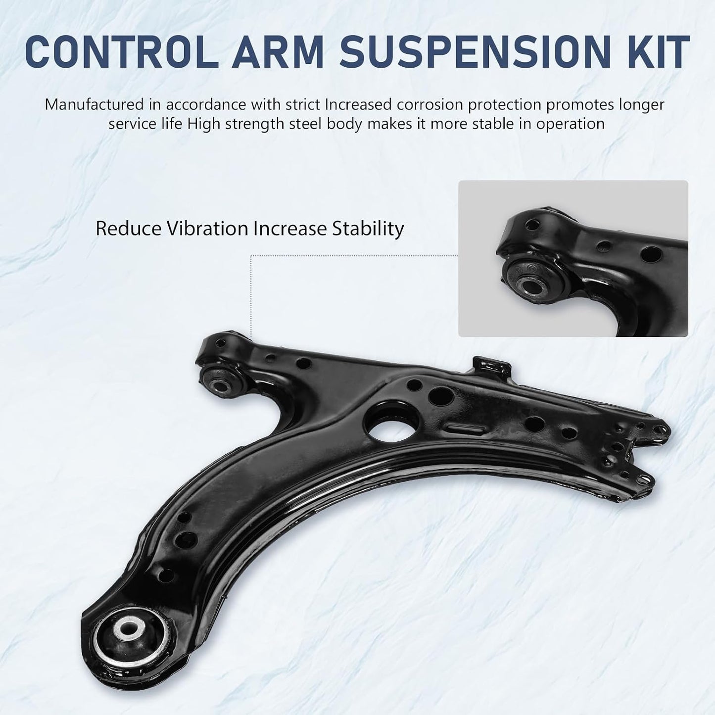 Set 10 Pzas Brazo Control VW Beetle 01-10 Golf 01-05