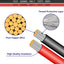 2 Cables Carga 10 AWG 2pies Conectores SAE 2pines 15-20A