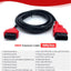 Cable extensión OBD2 16 pies 16 pines macho hembra