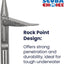 Punta submarina Rockpoint 3pulg ala única 0.276in