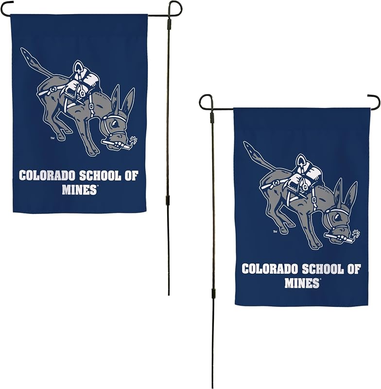 Bandera jardín Colorado Orediggers 19x12pulg