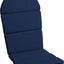 Cojín espuma silla Adirondack 21.5x19pulg azul zafiro