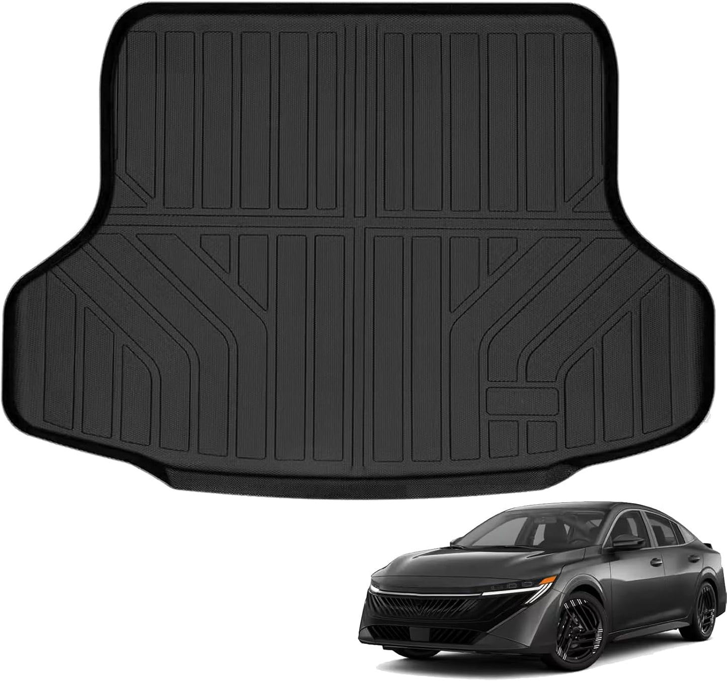 Alfombrilla carga Nissan Sentra 2020-26 antiderrap negro